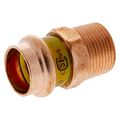 Product Image of 3/4" Male x Copper Press PressG Gas Adapter (Lead Free)