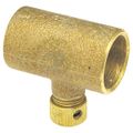 Product Image of 1/2 Brass Coupling w/ Drain (Lead Free)