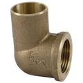 Product Image of 1/2" Copper x 3/8" Female Cast Bronze Elbow (Lead Free)