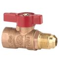 Product Image of 15/16" x 3/4" Flare Gas Ball Valve w/ Lever Handle