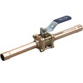 Product Image of 1" 3-Piece Bronze Ball Valve - Medical Gas, CS-595-YX & CS-595-YX-EC, Copper Stub Ends (Expanded Cup)