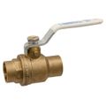 Product Image of 2-1/2" Sweat Brass Full Port Ball Valve, Class 600, 2 Piece (Lead Free)