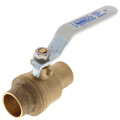 Product Image of 3/4" Full Port Brass Ball Valve, Solder (Lead Free)