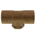 3/4" x 3/4" x 3/8" CxCxF Tee (Lead Free)