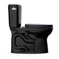 Product Image of MS454124CEF#51 Drake II 2-Piece Elongated 1.28 GPF Universal Height Toilet w/ SS124 Softclose Seat, Washlet+ Ready (Ebony)