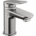 Product Image of Duravit No.1 5-1/8" Single Hole Bathroom Sink Faucet w/ Drain (Brushed Nickel)