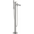 Product Image of Duravit No.1 Free Standing Tub Filler (Brushed Nickel)