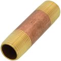 Product Image of 1/2" x 3" Brass Nipple
