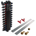 24 Port Polymer 1/2" PEX Crimp MANABLOC Package (NPT Supply)