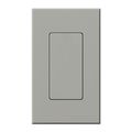 Product Image of Nova T Blank Insert for Architectural Matte Wall Plates, Single Gang Wall Plate Included, Gray