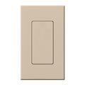 Product Image of Nova T Blank Insert for Architectural Matte Wall Plates, Single Gang Wall Plate Included, Taupe