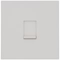 Product Image of Nova T Wall Plate Kit, 1-Gang, Fits 1 Large Nova T/Nova Control, No Fins Broken, Matte Finish, White