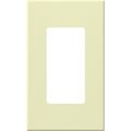 Product Image of Nova T Wall Plate Kit, 1-Gang, Fits Small Accessory/Wall Keypad Insert, No Fins Broken, Matte Finish, Almond