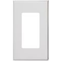 Product Image of Nova T Wall Plate Kit, 1-Gang, Fits Small Accessory/Wall Keypad Insert, No Fins Broken, Metal Finish, Bright Chrome