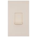 Product Image of Nova T Wall Plate Kit, 1-Gang, Fits 1 Small NovaT/Nova Control, No Fins Broken, Matte Finish, Beige