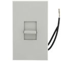 Product Image of Nova T LED+ Dimmer Switch, 250W LED, Single Pole, 120V, Small Control,w/ Wall Plate