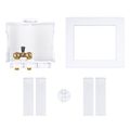 Product Image of QUADTRO Washing Machine Outlet Box w/ Single Lever Ball Valve (Sweat)