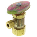 Product Image of 1/2" Nom Compression (5/8" OD) x 1/4" OD Compression Multi-Turn Angle Stop Valve, Lead Free (Rough Brass)