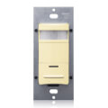 180-Degree Passive Infrared Vacancy Sensor Wall Switch w/ Night Light, 2100 Sq. Ft. - Ivory