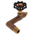 1/2" x 3/8" Oil Tank Valve, MIP, 125 psi
