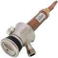 Product Image of P-118 Series 12", 1/2" Crimp Pex Single Handle Hot & Cold Mixing Hydrant, Satin Nickle