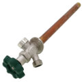 Product Image of P-164 Series 10", 1/2" MPT x 1/2" SWT Inlet Frost-Free Anti-Siphon Quarter-Turn Wall Faucet
