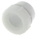 1-1/2" x 1-1/4" PVC DWV Male Trap Adapter w/ Plastic Nut (Spigot x Slip)
