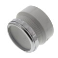 Product Image of 2" PVC DWV Female Trap Adapter w/ Chrome Nut and Washer (Hub x Slip)