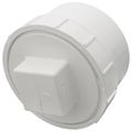 Product Image of 4" PVC DWV Fitting Cleanout Adapter w/ Plug