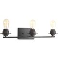 Product Image of Debut 3 Light Graphite Farmhouse Bath Vanity Light
