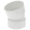 3" PVC DWV 22.5° Elbow