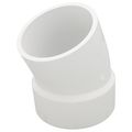 Product Image of 4" PVC DWV 22.5° Street Elbow