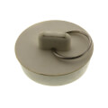 Product Image of 1-1/2" White Hollow Rubber Basin & Tub Stopper