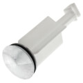 Universal Plastic Plunger w/ Chrome Plated Brass Cap