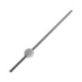 Chrome Plated Steel Ball Rod with Plastic Ball