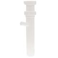 Product Image of 1-1/2" x 8" x 1/2" White Plastic Direct Connection Dishwasher Tailpiece