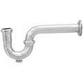 Product Image of 1-1/4" Chrome Plated Brass P-Trap, 17 GA W/CO, P38010