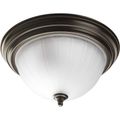 Product Image of 2 Light Melon 13-1/4" Close-to-Ceiling