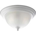 Product Image of 2 Light Melon 13-1/4" Close-to-Ceiling