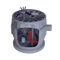 Product Image of 1/2 HP Sewage Pump System - 115v - 2" Discharge - 24" x 24" Basin w/ ALM-2
