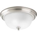 Product Image of 2 Light Dome Glass 13-1/4" Close-to-Ceiling