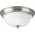 Product Image of 2 Light Dome Glass 13-1/4" Close-to-Ceiling