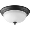 Product Image of 2 Light Dome Glass 13-1/4" Close-to-Ceiling