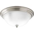 Product Image of 3 Light Dome Glass 15-1/4" Close-to-Ceiling