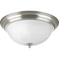 Product Image of 3 Light Dome Glass 15-1/4" Close-to-Ceiling