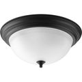 Product Image of 3 Light Dome Glass 15-1/4" Close-to-Ceiling