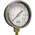 Product Image of 4.5" P3S 300 Aluminum Dual Scale Pressure Gauge w/ Brass Internals