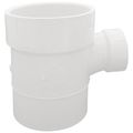 Product Image of 4" x 4" x 2" PVC DWV Sanitary Street Tee