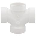 Product Image of 1-1/2" PVC DWV Double Sanitary Tee