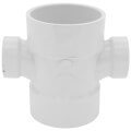 Product Image of 3" x 1-1/2" PVC DWV Double Sanitary Tee